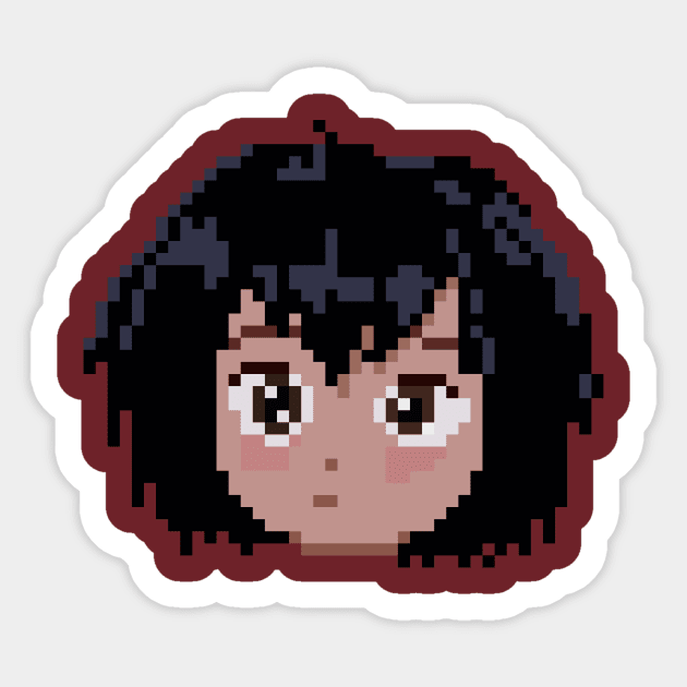 Peni Parker Pixel Art Sticker by awangwidyatama